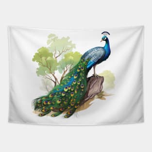 Peafowl Tapestry