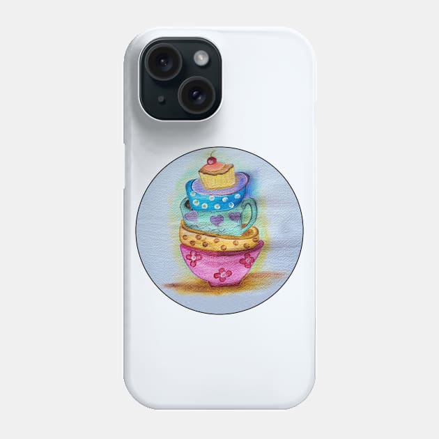 A cupcake on top Phone Case by fadavieira