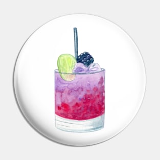 Summer cocktail Pin