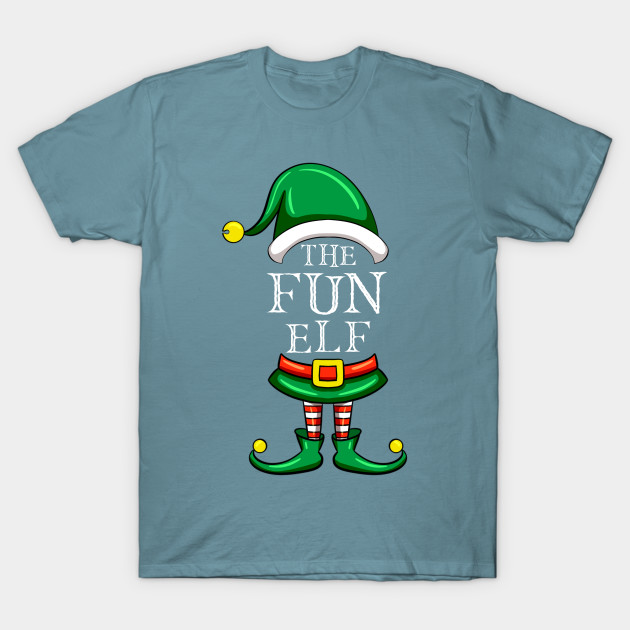 Disover The Fun Elf Matching Family Christmas Pajama - The Fun Elf - T-Shirt