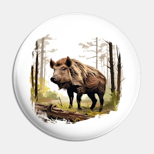 Wild Boar Pin