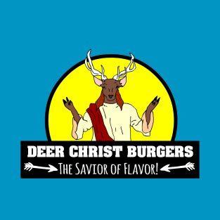 Deer Christ Burgers T-Shirt