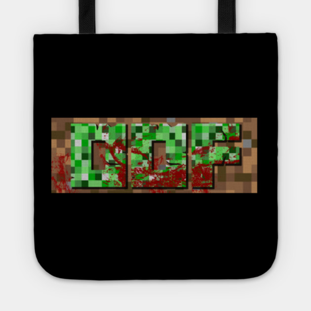 Minecraft Oof Mine Craft Tragetasche Teepublic De