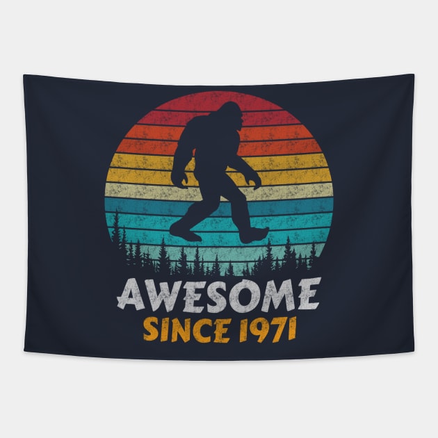 Awesome Since 1971 Tapestry by AdultSh*t