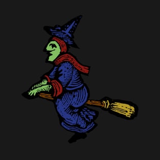 Woodcut Witch T-Shirt