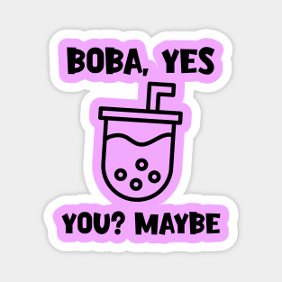 Boba bubble milk tea lover Magnet