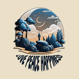 LOVE PEACE HAPPINESS T-Shirt