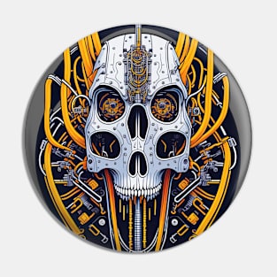 Mecha Skull S02 D84 Pin