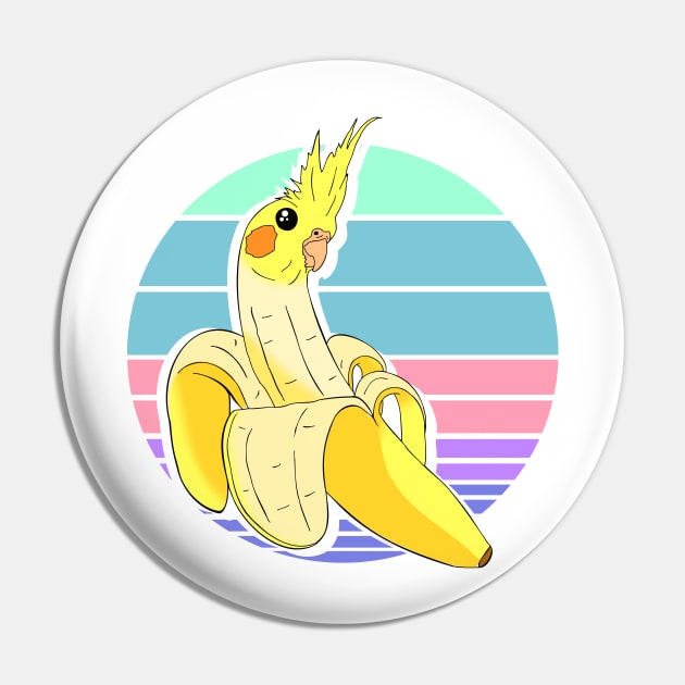 Aesthetic Banana Cocktiel Doodle Pastel Pin by FandomizedRose