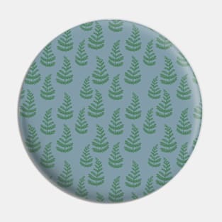 Simple Fern Pattern Pin