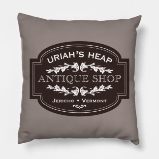 Uriah’s Heap Antique Shop, Jericho, Vermont- Wednesday Addams Pillow