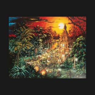 Indiana Jones Adventure Concept Art T-Shirt