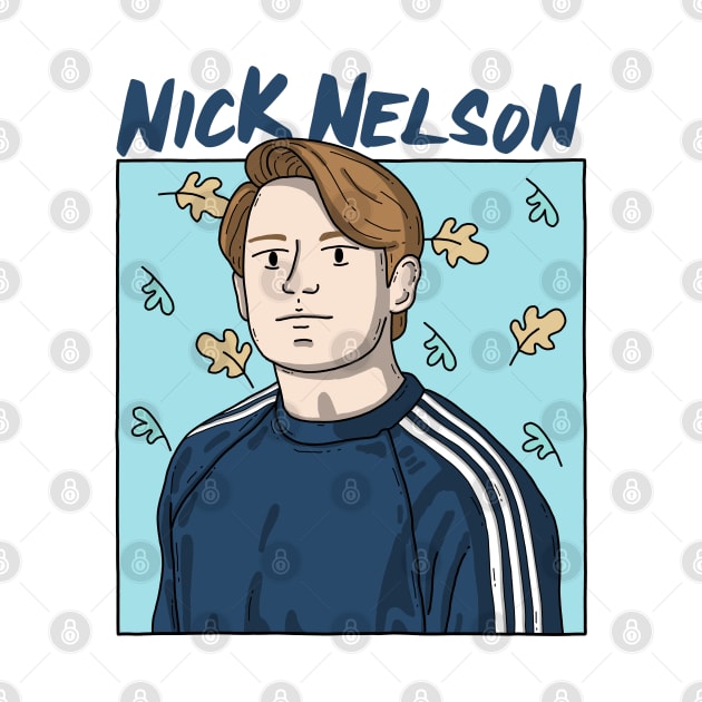 Heartstopper Nick Nelson by Luna Illustration