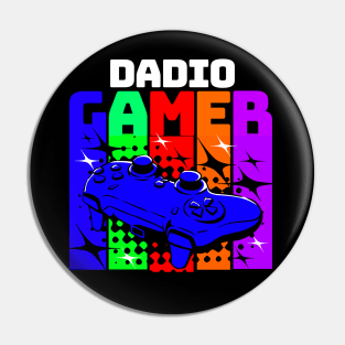 Dadio Gamer Dad Pin