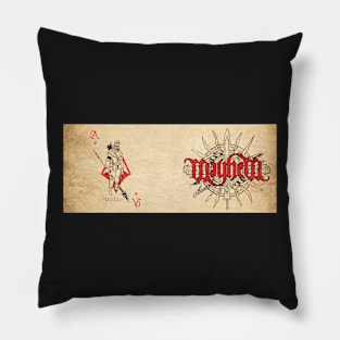 Mayhem Ace of Diamonds Pillow