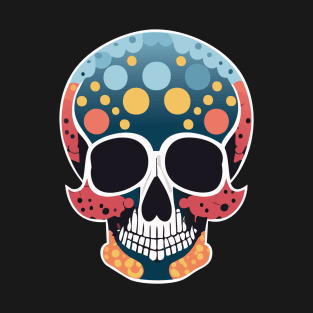 Skull made of Circles T-Shirt