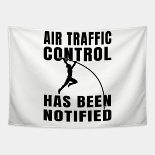 Pole Vault Air Traffic Control Athlete Gift Tapestry