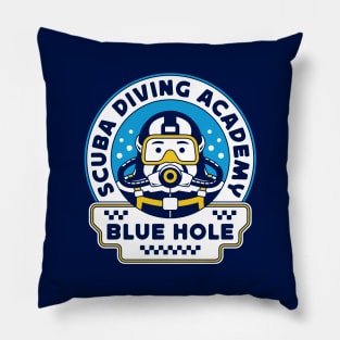 The Deep Sea Diver Academy Pillow