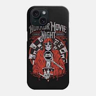 Horror Movie Night Tarotvision Phone Case