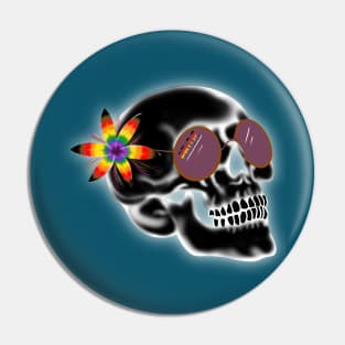 Show Your Pride Skull Pin