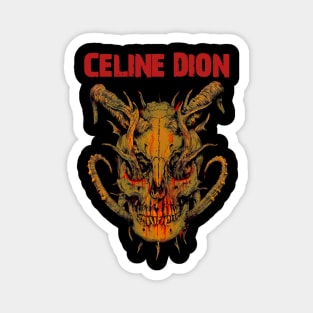 Celine Dion metal t-shirt Magnet