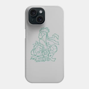 Beaker Meep muppets Retro Green Phone Case