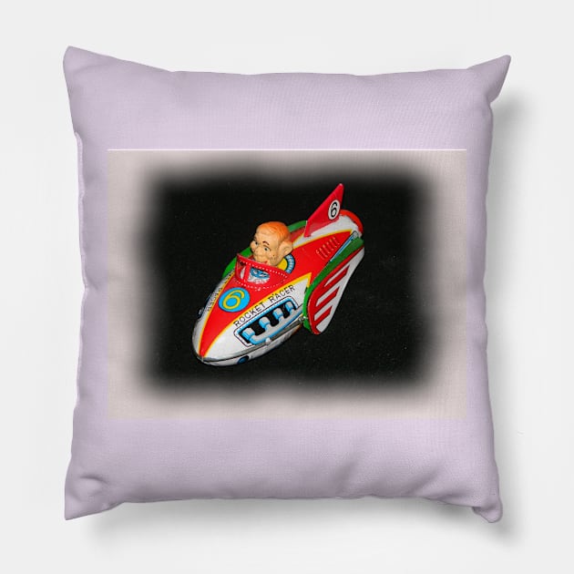 Rocket Racer Piloted by Howdy Doody Pillow by tedsox