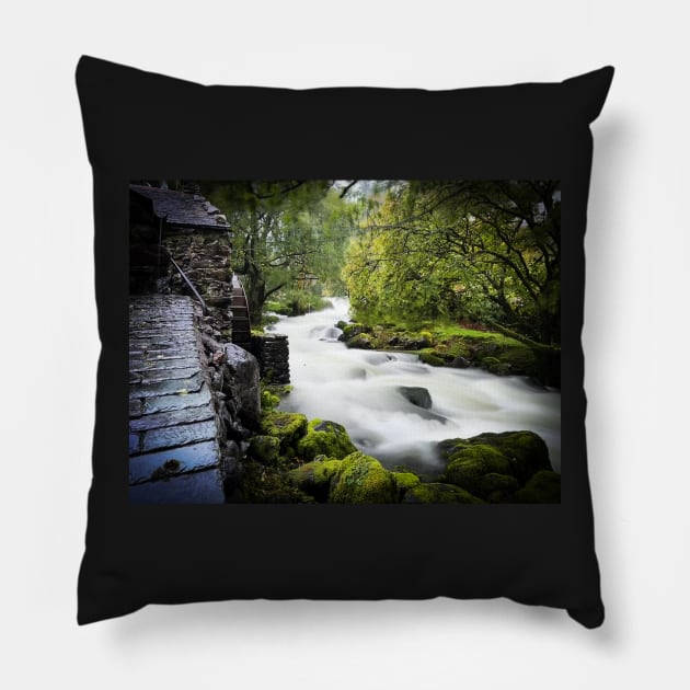 Borrowdale Lake District Pillow by Graz-Photos