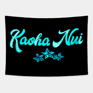 KAOHA NUI (Blue lagoon) Tapestry