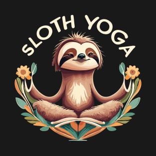 Sloth Yoga- Funny Sloth T-Shirt