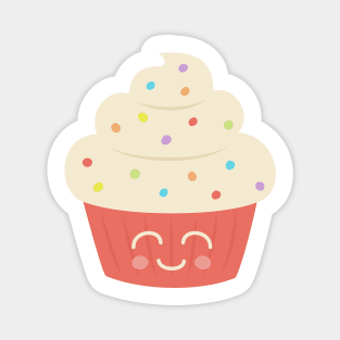 Happy Cupcake Magnet