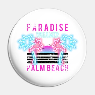 Paradise Dreamer Palm Beach Pin