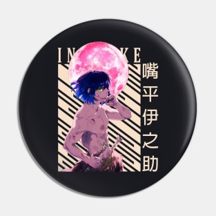 Inosuke Hashibira - Demon Slayer Pin