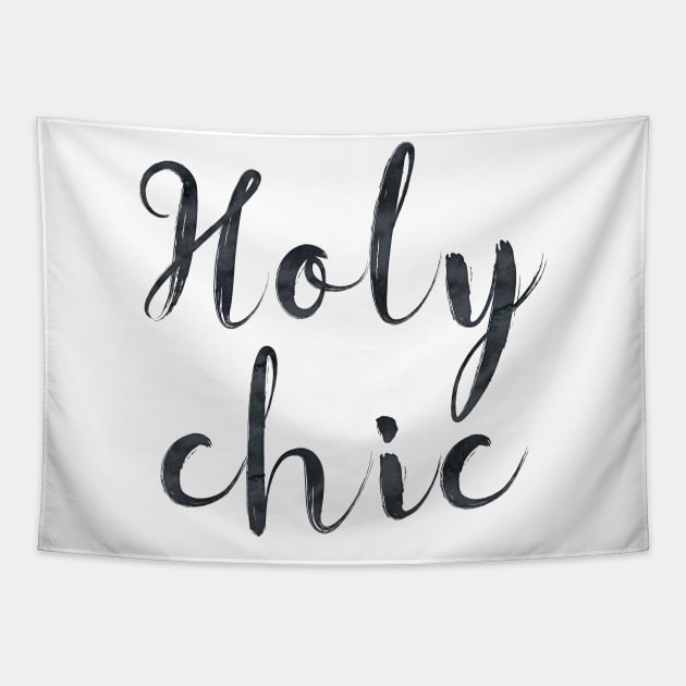 Holy chic Tapestry by peggieprints