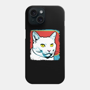 Turkish Van Pop Art - Cat Lover Gift Phone Case