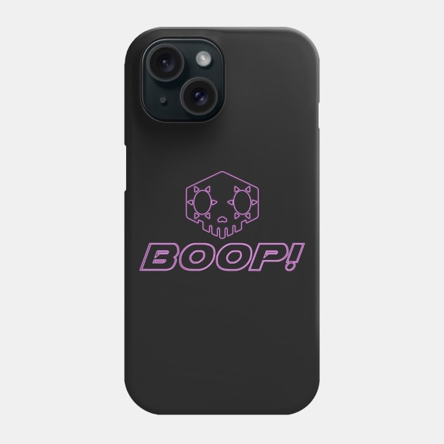 Overwatch - Sombra "BOOP!" Logo Phone Case by wyckedguitarist