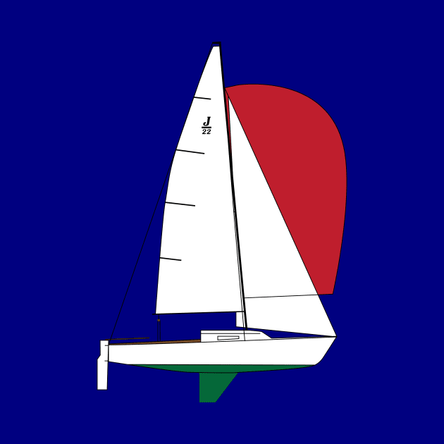 J/22 Sailboat by CHBB