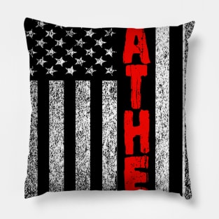 FATHER American Flag US father Dad Father's day Gift Birthday Gift for men US flag Father Pillow