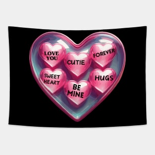 Valentine's Day Hearts Tapestry