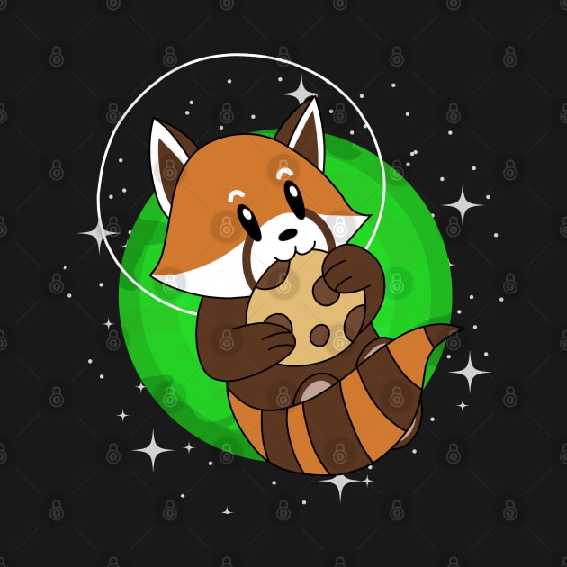 Red Panda in Space by pako-valor