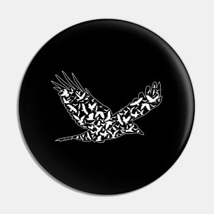 Birder - Birds In Flight Pin