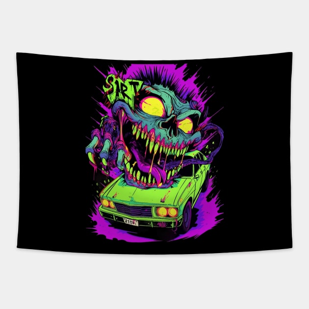 Demon Ratfink Tapestry by MikeyMeta