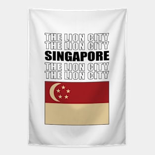 Flag of Singapore Tapestry