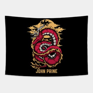 Flying Dragon John Prine Tapestry