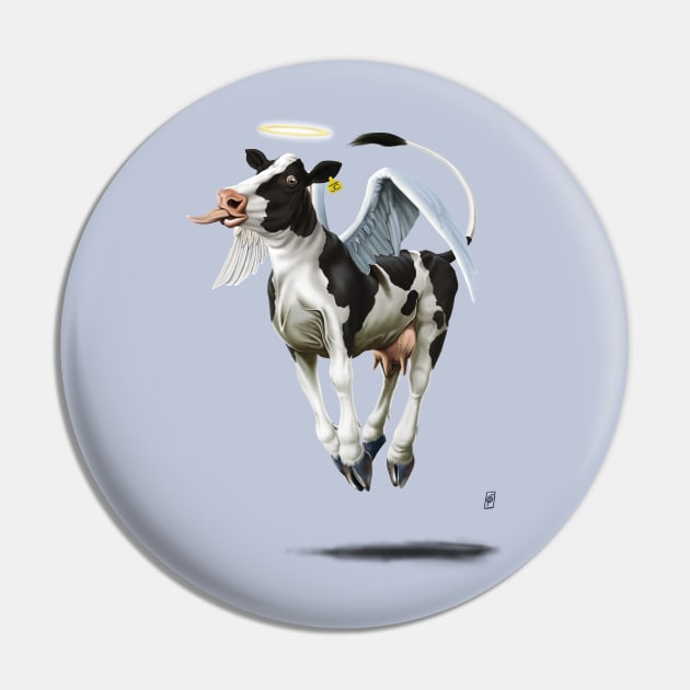 Holy Cow Pin by RobArt