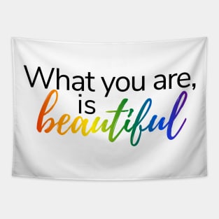 What you are is beautiful | LGBT pride | Warrior Nun Tapestry