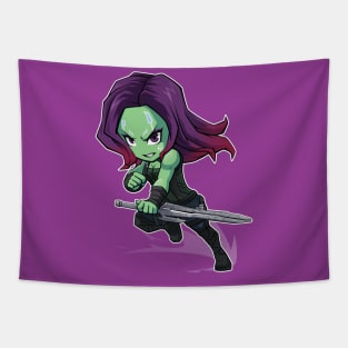 Gamora Chibi Tapestry