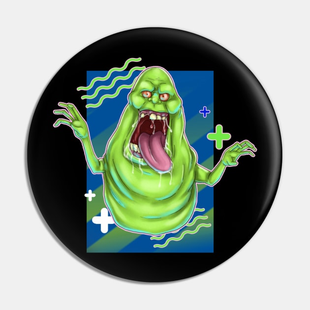 Slimer Pin by ekkimu