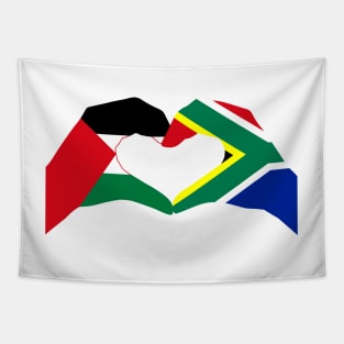 We Heart Palestine & South Africa Patriot Series Tapestry