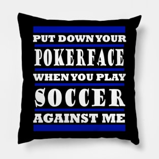 Soccer Team Club Tournament Goal Player Pillow